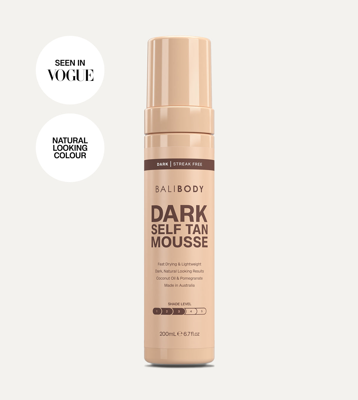 Bali Body インスタント セルフタンニングムース Self Tanning Mousse for a Flawless Looking Tan