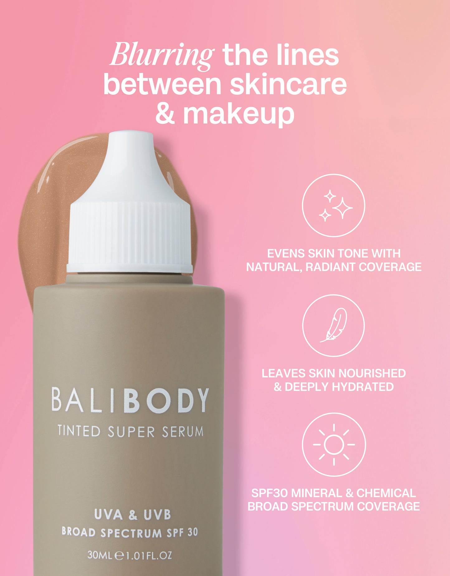 Tinted Super Serum SPF30 product tinted super serum - Bali Body image6
