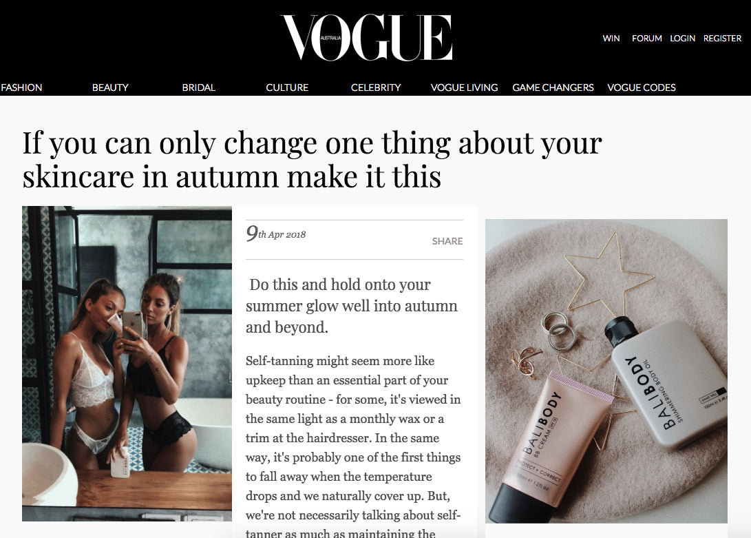 As Seen In Vogue