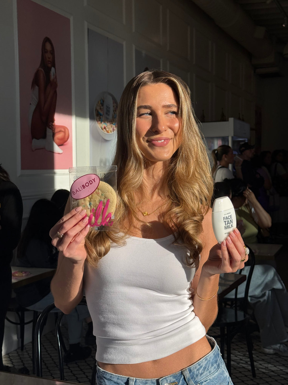 Celebrating Our Face Tan Milk Launch in LA With a Café Takeover