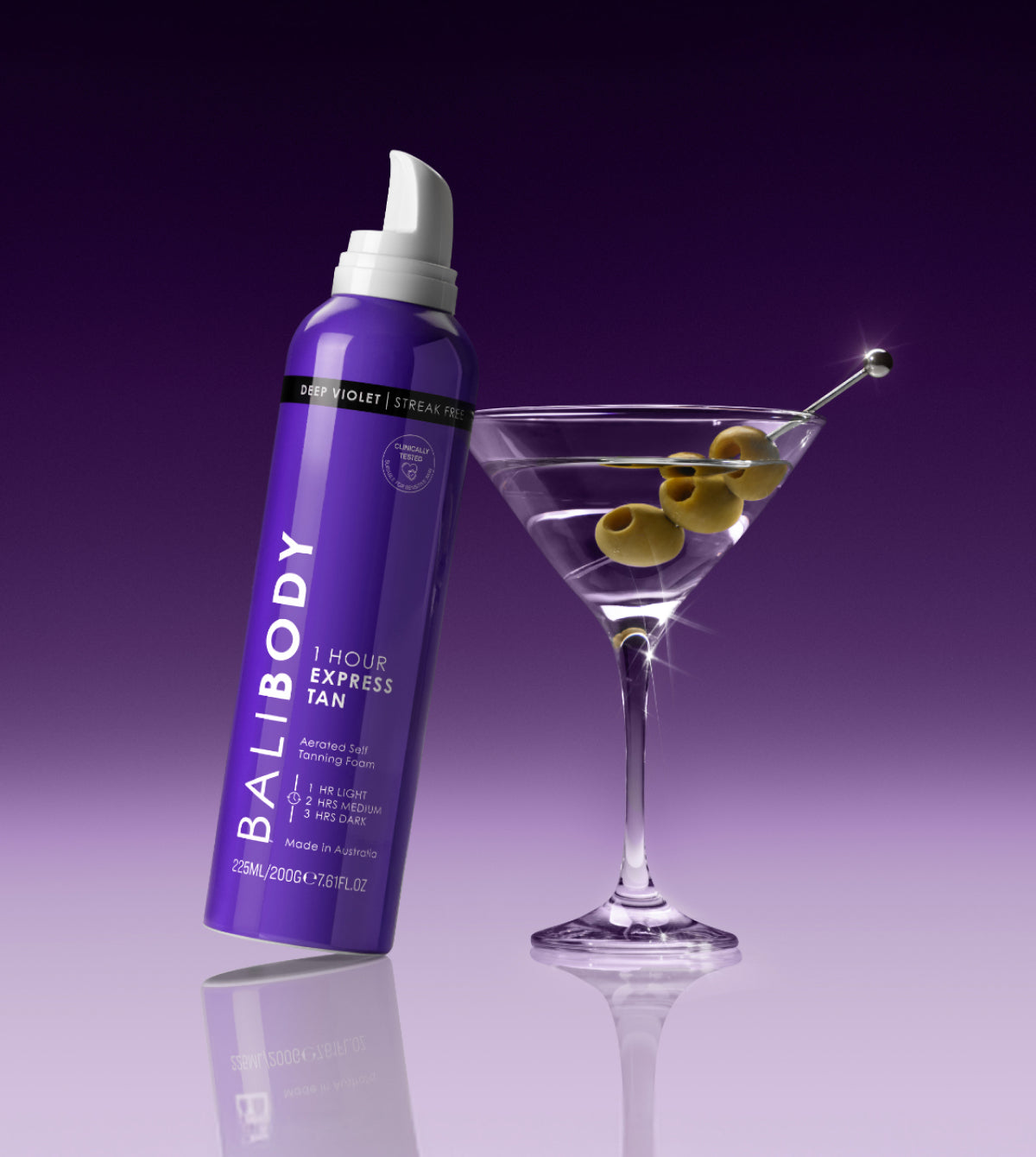 Deep Violet Express Self Tan Set