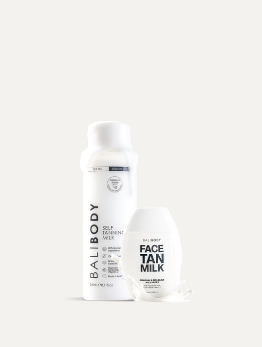Face Tan Milk & Self Tan Body Milk