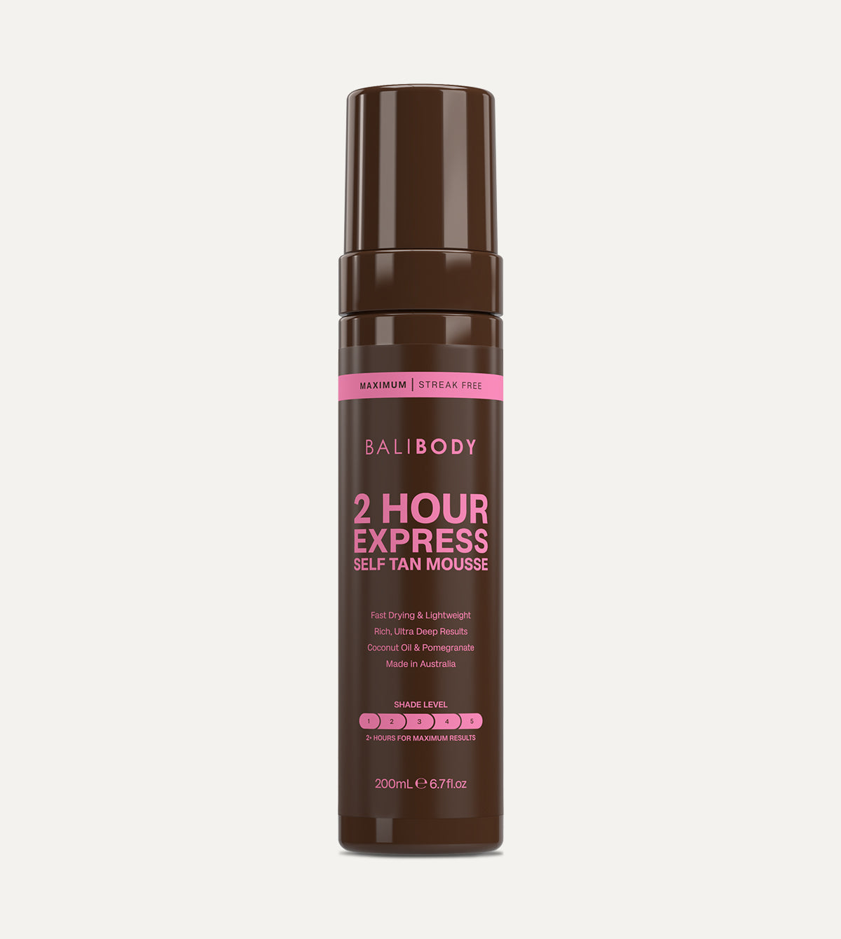 セルフタンニングムース　bali body 2 Hour Express Self Tan Mousse - Bali Body