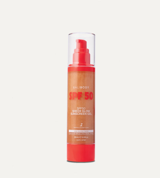Sheer Glow Sunscreen Gel SPF50