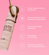 Dark Self Tanning Mousse Twin Set