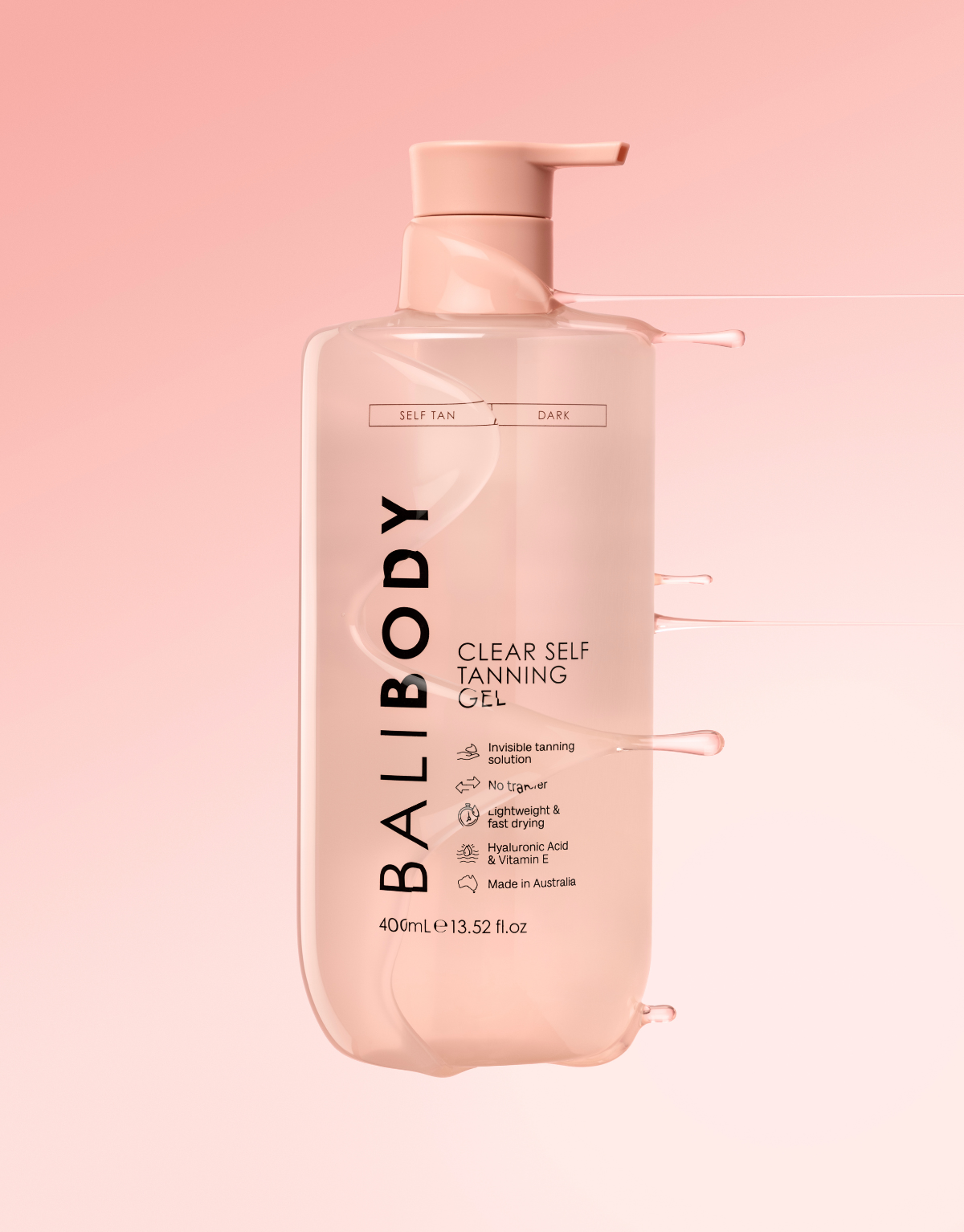 Clear Self Tanning Gel - Rinse-Free Formula - Bali Body USA Clear Self Tanning Gel - Rinse-Free Formula - Bali Body USA