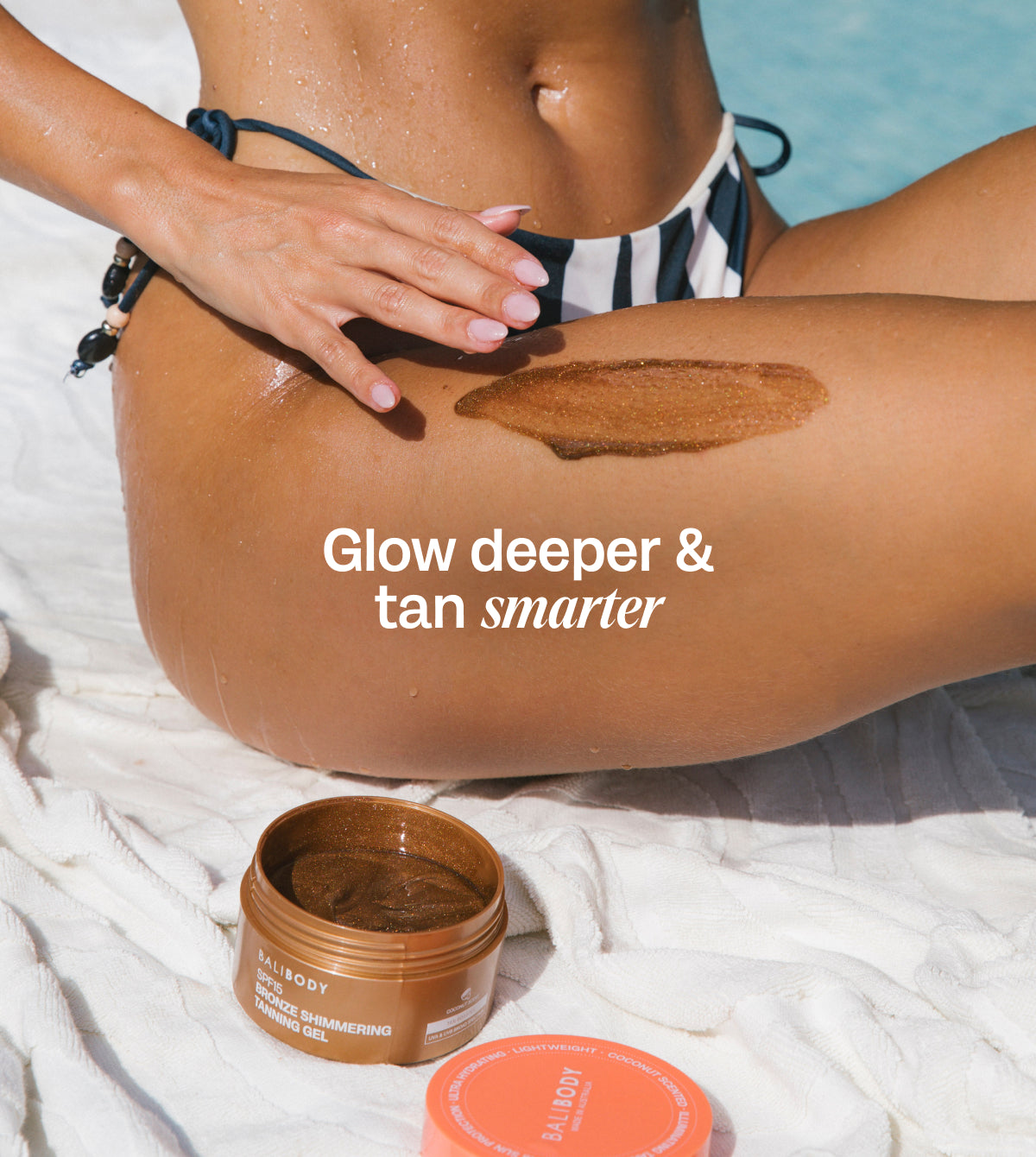 Shimmering Tanning Gel SPF15