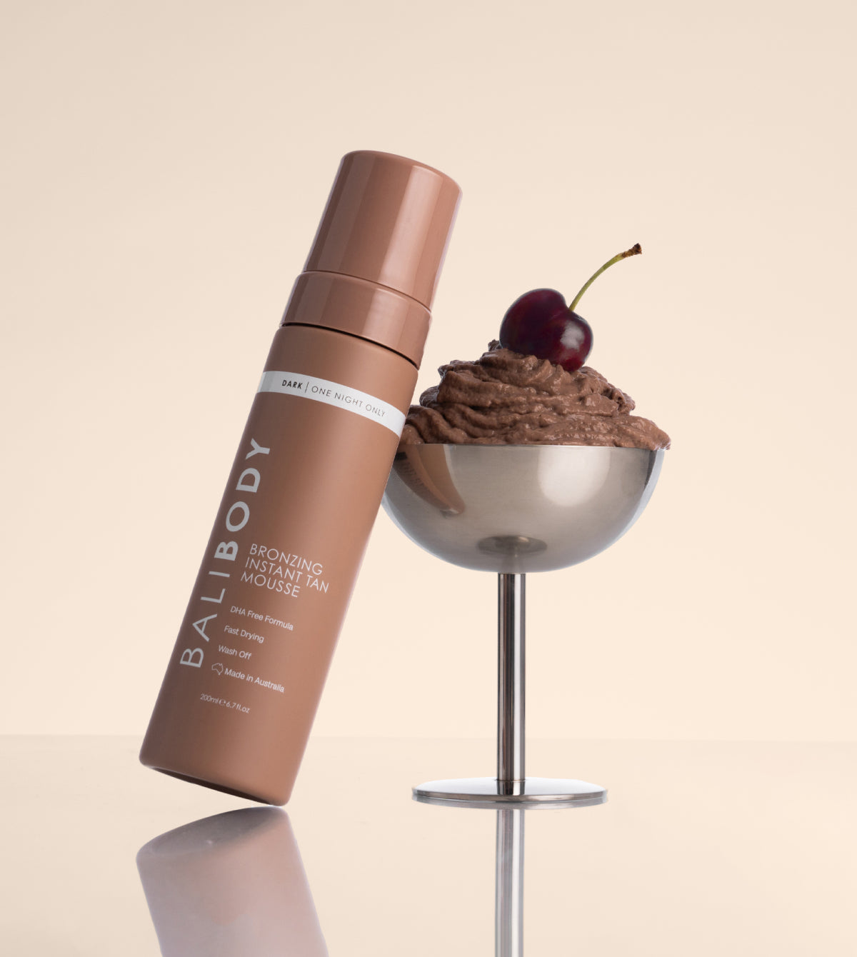 Instant Tan Mousse - Instant Wash Off Self Tan - Bali Body