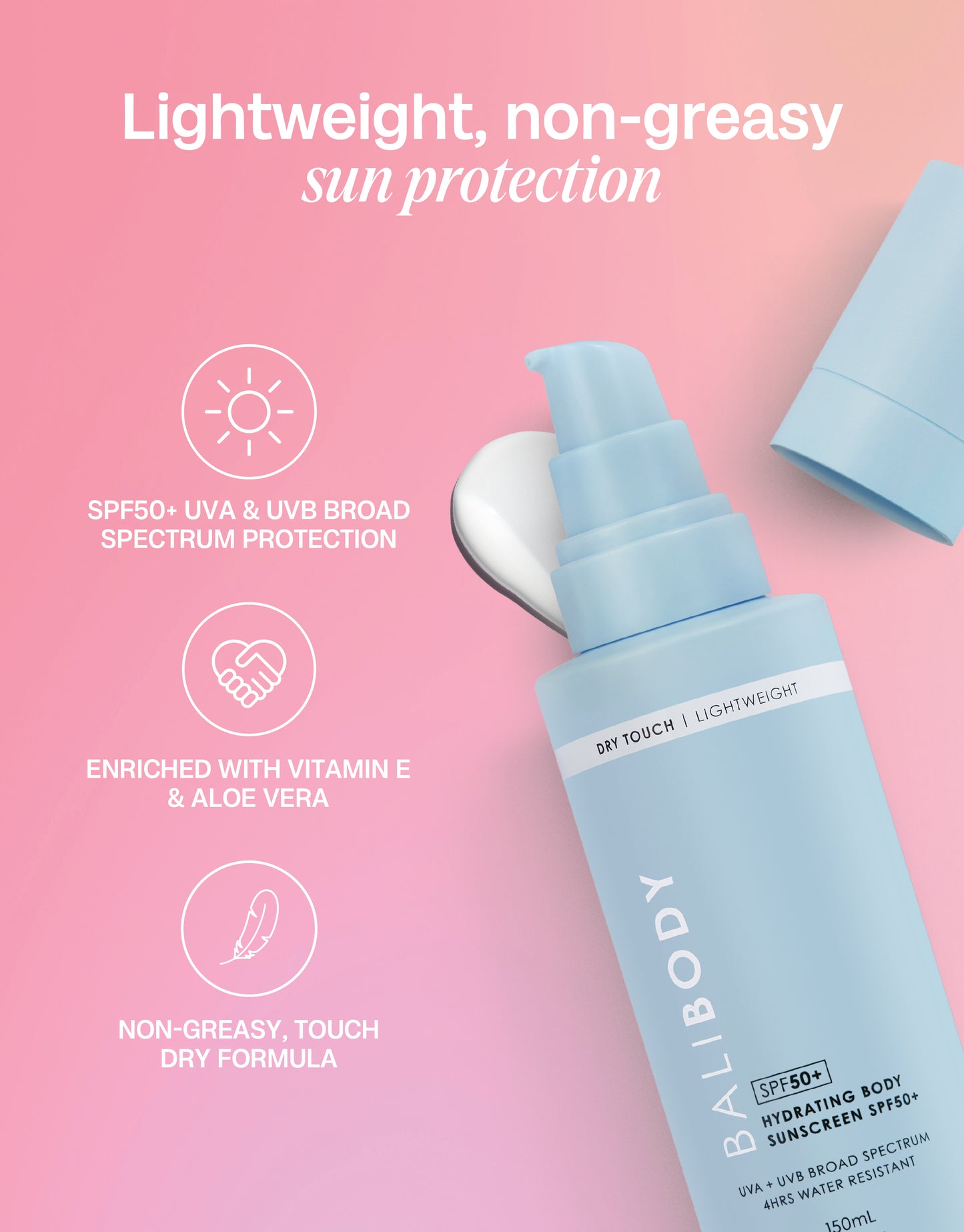 Hydrating Body Sunscreen SPF50